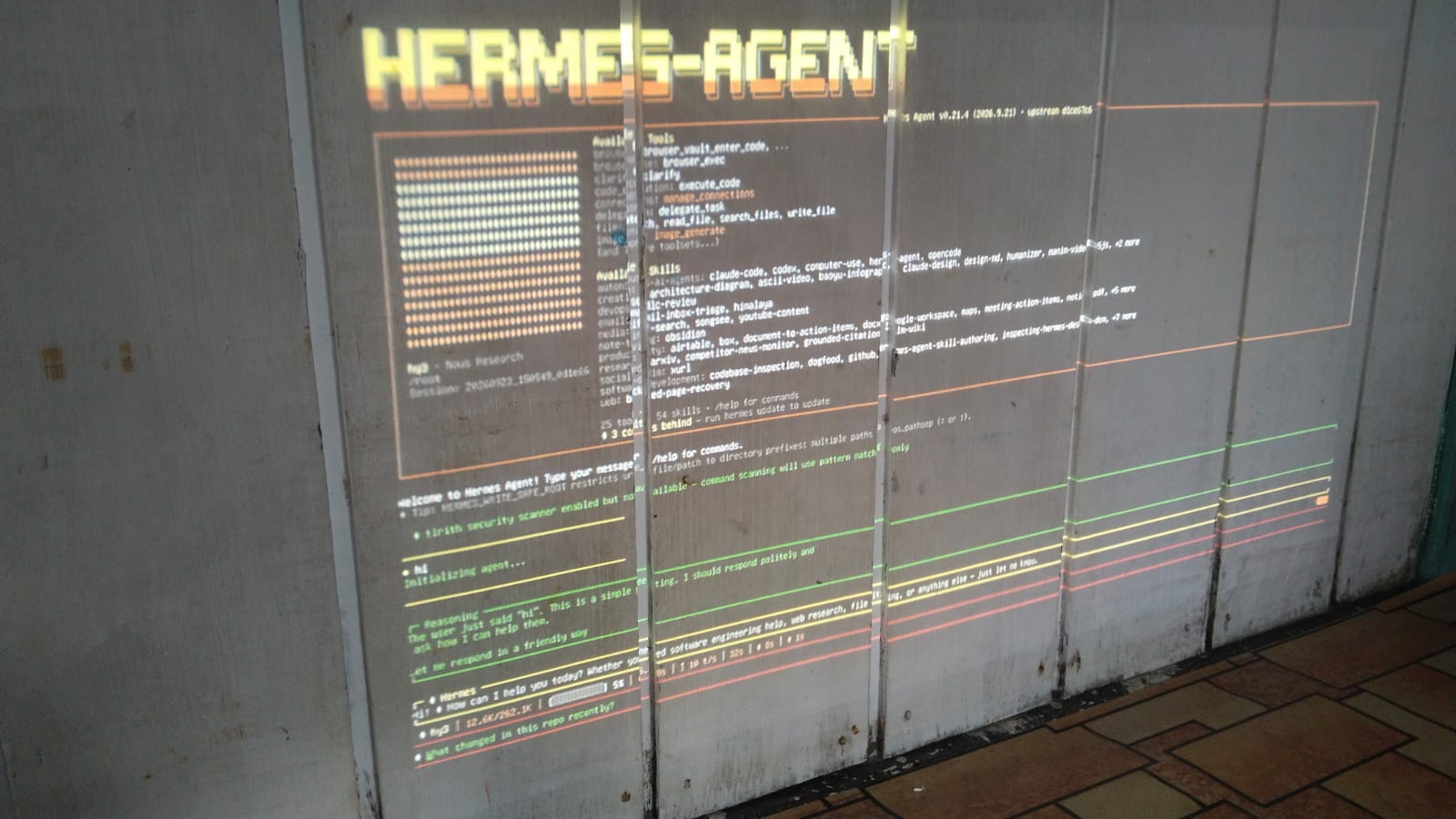 Hermes Chat Interface